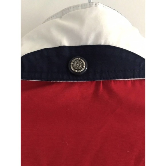 Pacific Trail | Mens Size S Red Parka Jacket Full Zip Hidden Hoodie Drawstring - Picture 8 of 12